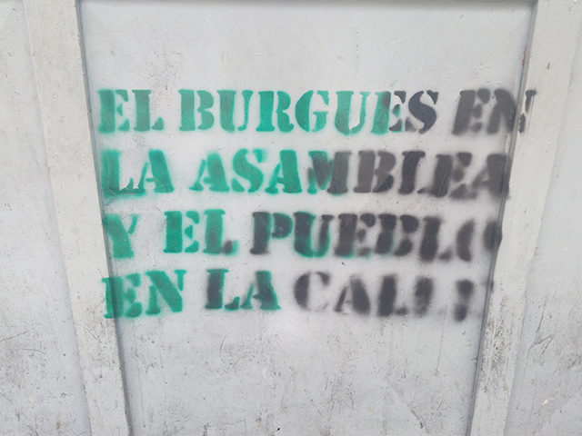 El burgués a la Asamblea