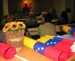 Terneuzen: first meeting of Hands Off Venezuela in the Netherlands