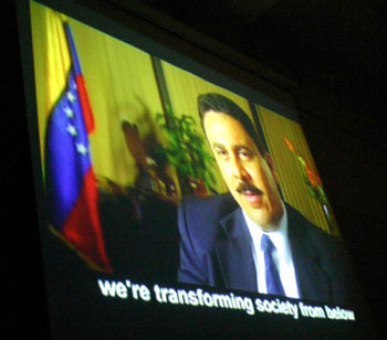 Hands Off Venezuela screening of Â¡Salud!