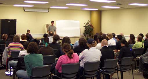 Jorge Martin speaking in Edmonton, AB Jorge Martin speaking in Edmonton, AB