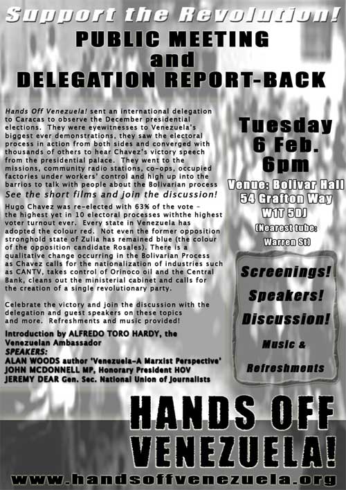 HoV delegation report back, London