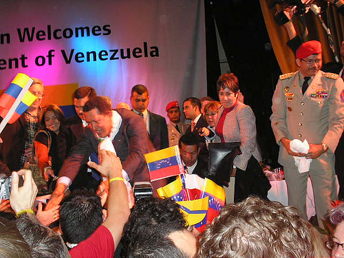 Hugo Chavez in Historic Visit to London