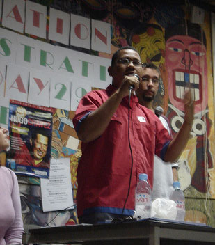 Venezuelan student leader Ronny Pante