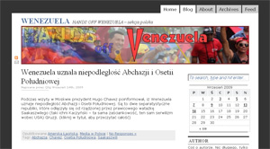 New Hands Off Venezuela blog in Polish!