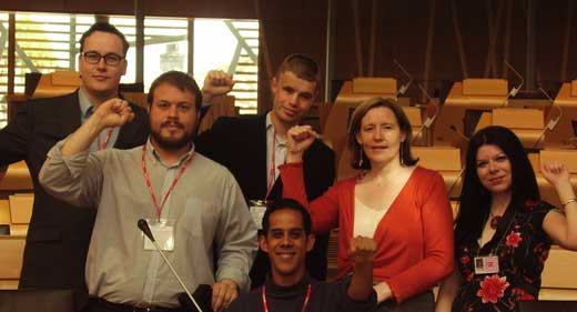HOV Meeting at Scottish Parliament