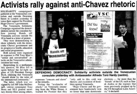 Morning Star on Venezuela