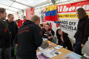 Hands Off Venezuela at ESF