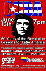 50th Anniversary of the Cuban Revolution - Successful Event in Minneapolis