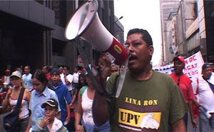 Humberto Lopez,
			general secretary, Sanitarios Maracay Workers Union