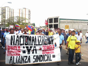 March to the Bolivarian University